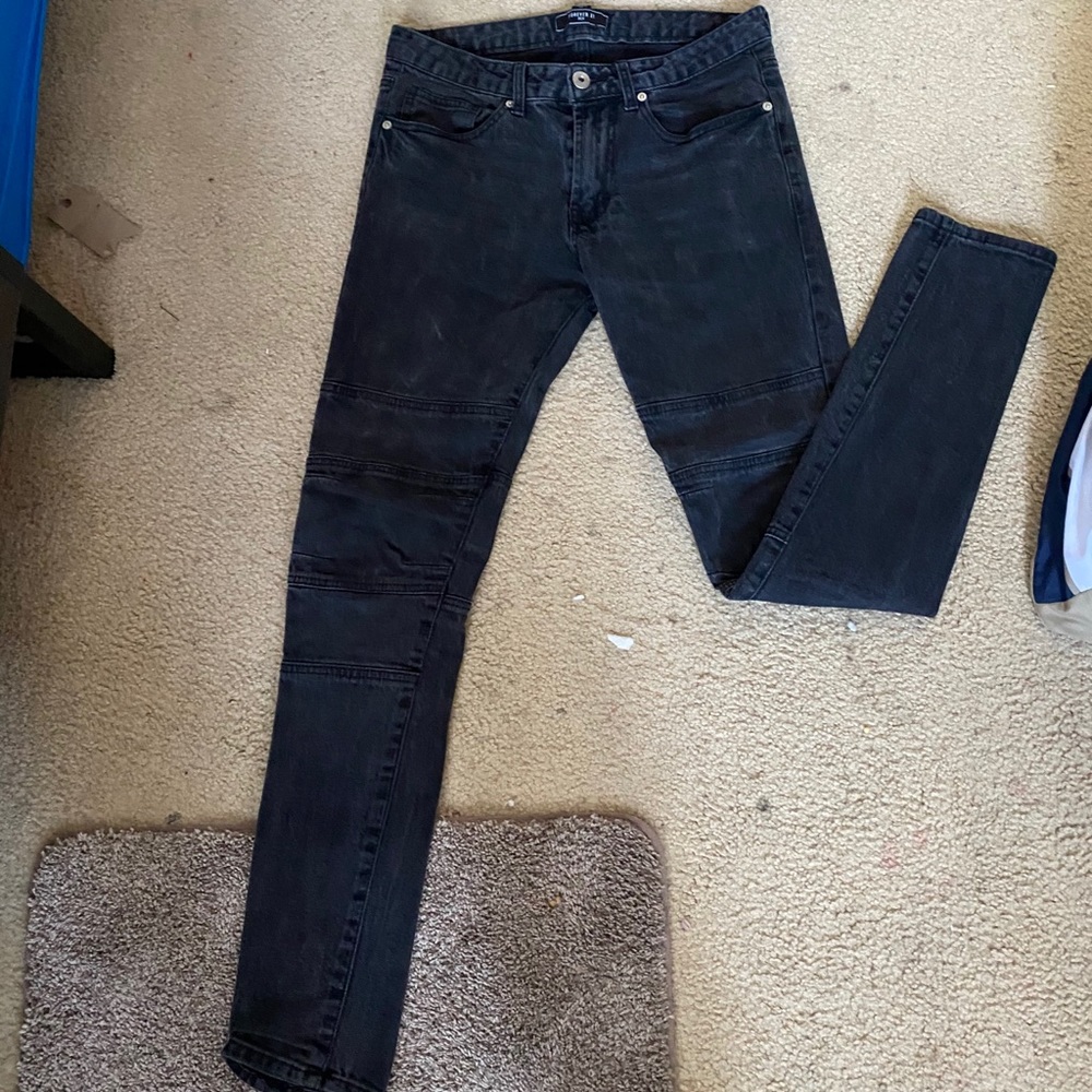 Forever 21 Super Skinny Black Jeans